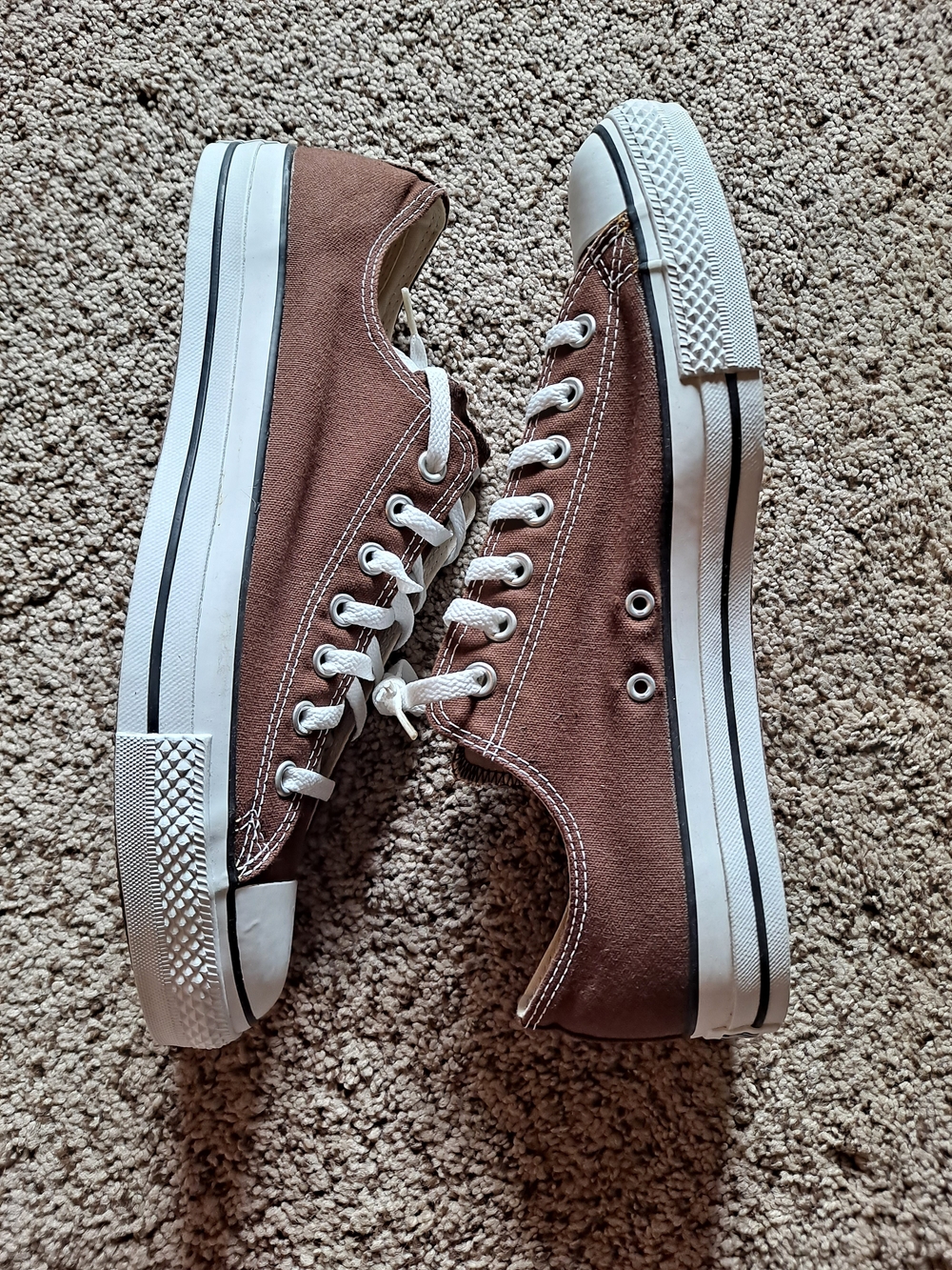 Converse Chuck Taylor All Star Men's Chocolate Low Top Sneakers Size 13 - Picture 3 of 6